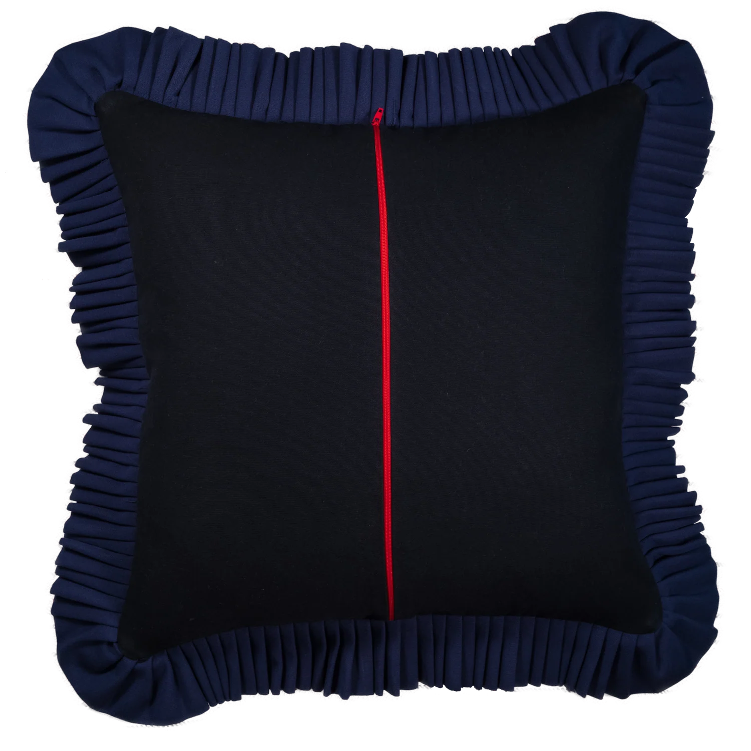 Navy Blue & River Blue Ruffle - Image 3