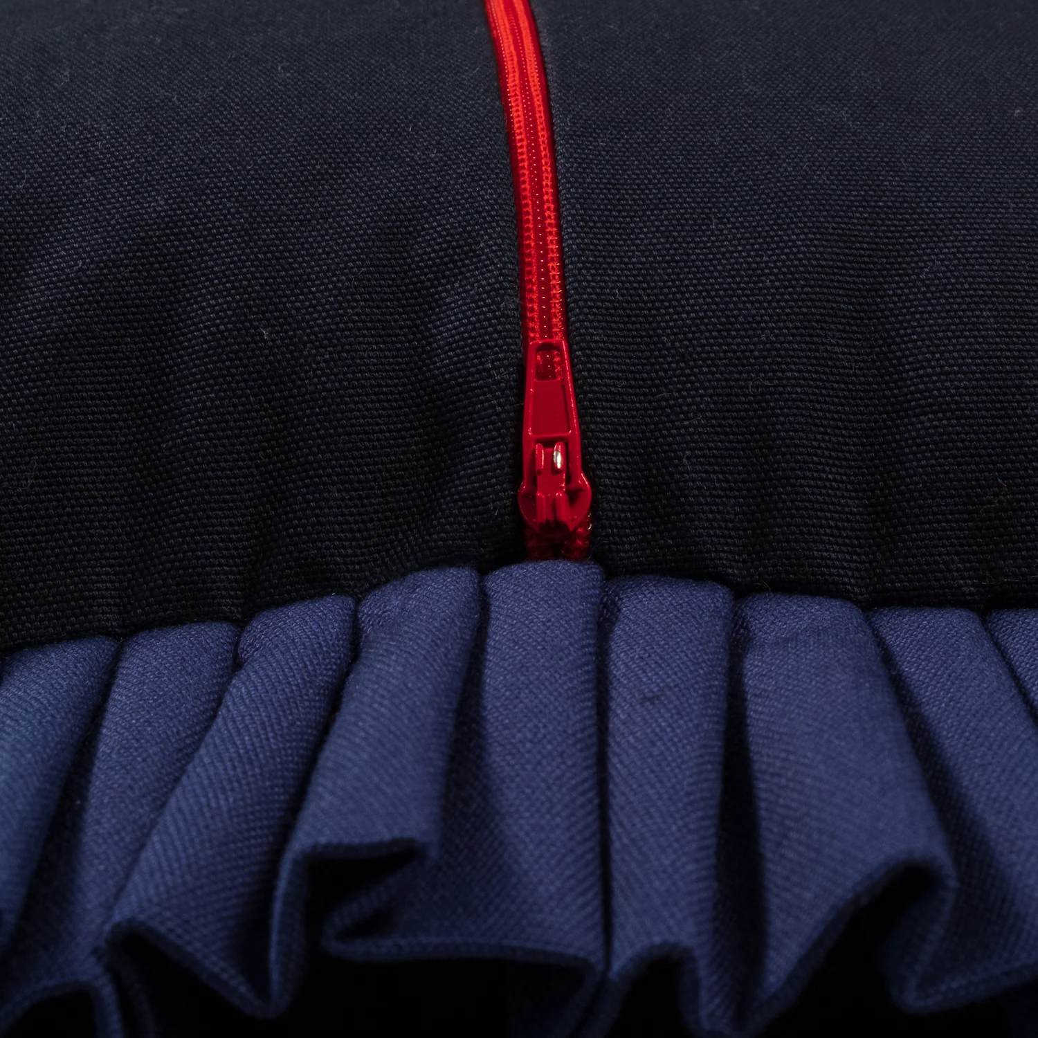 Navy Blue & River Blue Ruffle - Image 5