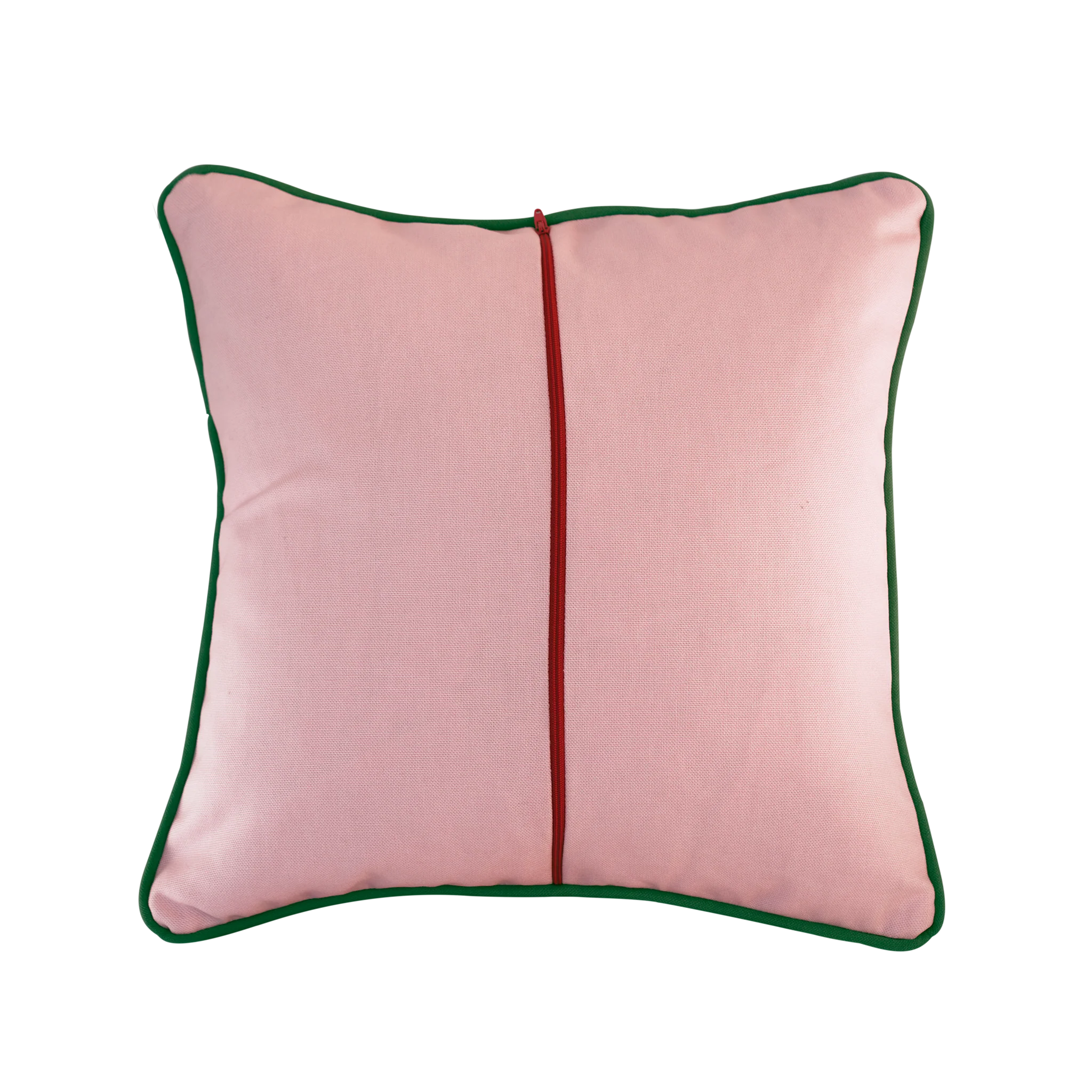 SAMPLE Piping: Dusty Pink & Mango Tree Green piping - Image 2