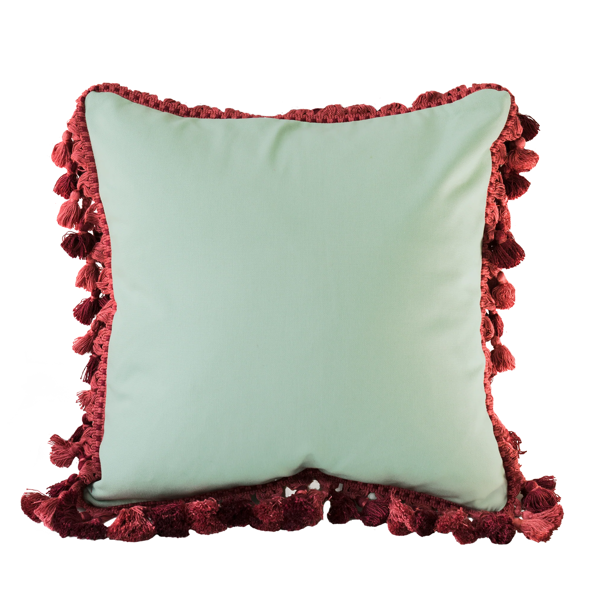 Pom pom: Mint Green & Red pom pom
